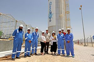 u.s. ambassador to oman visits pdos flagship solar eor project 1
