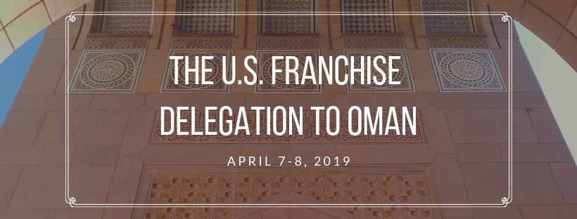 2019 US Franchise Delegation to Oman 1